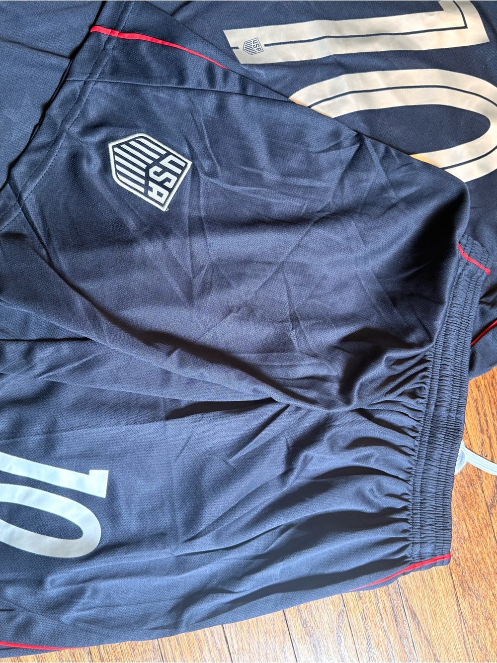 Pulisic #10 Navy Mens Soccer Jersey and Shorts - USA - Picture 5 of 12